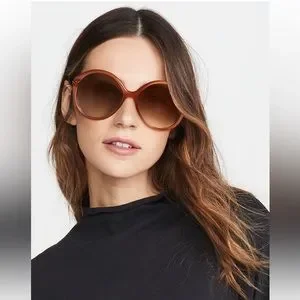 Chloe | Accessories | Chloe Round Billie Sunglasses Pink  display picture 1